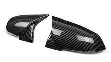 2 pieces Wing Mirror Carbon Fibre Black for BMW