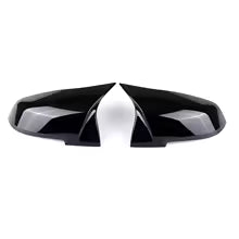 2 pieces Wing Mirror Gloss Black for BMW
